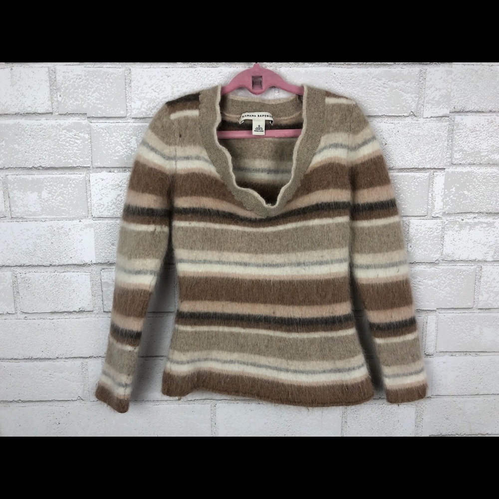Banana Republic Angora Rabbit Hair Sweater
